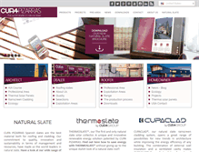 Tablet Screenshot of cupapizarras.com